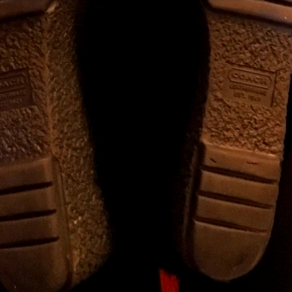 Coach Rabbit Fur boots